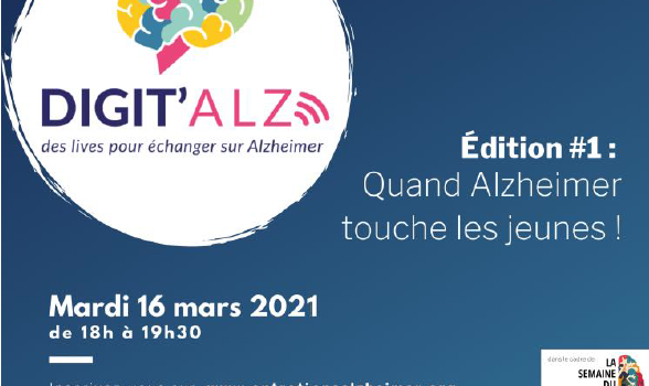 Conférence intéractive « Quand la maladie d’Alzheimer touche les jeunes »